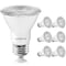 Luxrite PAR20 LED Light Bulbs 7W (50W Equivalent) 500LM 5000K Bright White Dimmable E26 Base 6-Pack LR31604-6PC - alternate 1